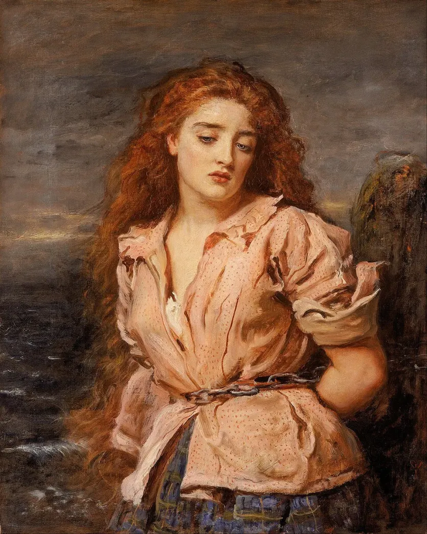 John_Everett_Millais_-_The_Martyr_of_the_Solway_-_Google_Art_Project.jpg 눈빛 묘사가 뛰어나다고 평가받는 명화 넷